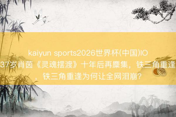 kaiyun sports2026世界杯(中国)IOS/安卓官方下载 37岁肖茵《灵魂摆渡》十年后再麇集，铁三角重逢为何让全网泪崩？