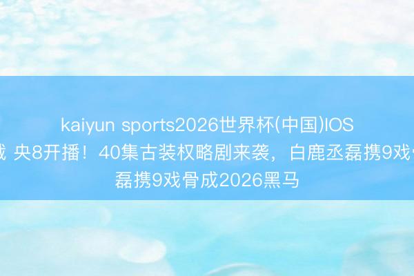 kaiyun sports2026世界杯(中国)IOS/安卓官方下载 央8开播！40集古装权略剧来袭，白鹿丞磊携9戏骨成2026黑马